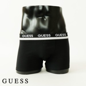 GUESS ゲス ボクサーパンツ ブラック メンズ 下着 パンツ ブランド おしゃれ 派手 かわいい 人気 ギフト インナー プレゼント バレンタイ