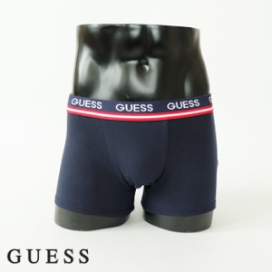 GUESS ゲス ボクサーパンツ NAVY メンズ 下着 パンツ ブランド おしゃれ 派手 かわいい 人気 ギフト インナー プレゼント バレンタイン 