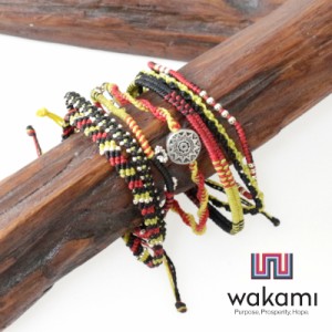 wakami ワカミ Earth Bracelet Mix ブレスレット 7本1セット メンズ レディース ユニセックス ハンドメイド プレゼント ギフト