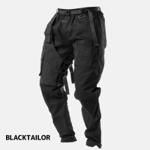 BLACKTAILOR ブラックテイラー X5 CARGO BLACK カーゴパンツ ストリート カジュアル ミリタリー ブラック 黒 海外ブランド おしゃれ