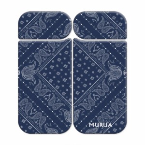 IQOS ケース シール カバー MURUA(ムルーア)×Gizmobies/BANDANA NAVY iQOS専用Gizmobies (ギズモビーズ) 女性　アイコス