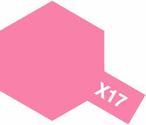 タミヤ アクリル塗料ミニ X17 ピンク 塗料