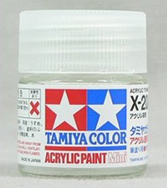 タミヤ アクリル塗料 X20A 溶剤（10ml） 溶剤