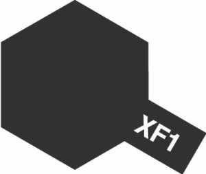 タミヤ アクリル塗料ミニ XF1 フラットブラック 塗料