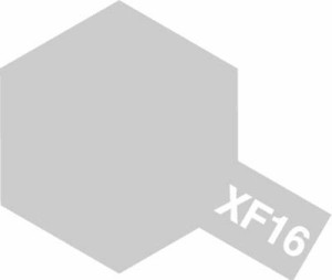 タミヤ アクリル塗料ミニ XF16 フラットアルミ 塗料