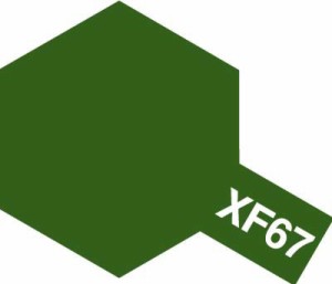 タミヤ アクリル塗料ミニ XF67 NATOグリーン 塗料