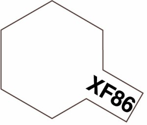 タミヤ アクリル塗料ミニ XF86 フラットクリヤー 塗料