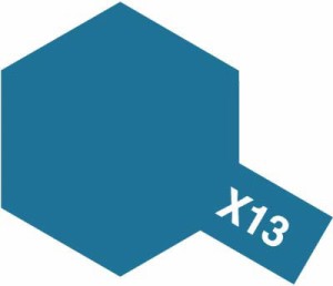 タミヤ エナメル塗料 X-13 メタリックブルー 塗料