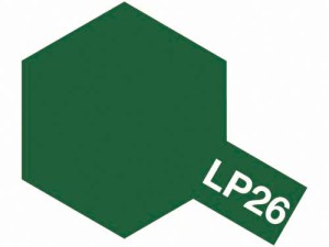 タミヤ ラッカー塗料 LP-26 濃緑色（陸上自衛隊） 《塗料》