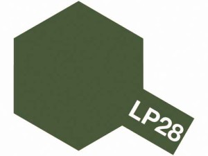 タミヤ ラッカー塗料 LP-28 オリーブドラブ 《塗料》