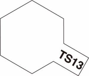 タミヤスプレー TS13 クリヤー 塗料