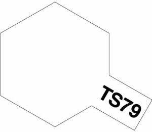 タミヤスプレー TS79 セミグロスクリヤー 塗料