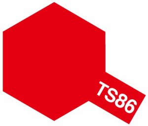 タミヤスプレー TS86 ピュアーレッド 塗料