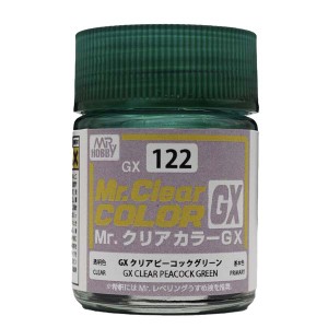 Mr.クリアカラーGX GX122 GXクリアピーコックグリーン 塗料