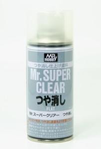 Mr.HOBBY B514 Mr.スーパークリアー（溶剤系スプレー）つや消し  仕上材