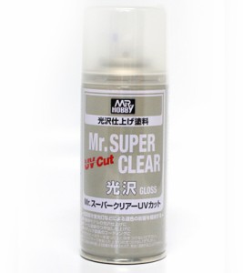 Mr.HOBBY B522 Mr.スーパークリアーＵＶカット 光沢（溶剤系スプレー） 《コート》