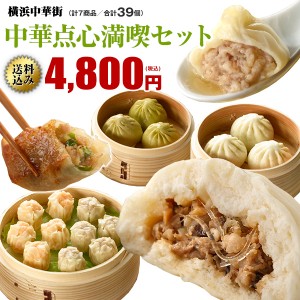 【送料込み】中華点心満喫セット〜ECOバージョン〜　全7種39個【横浜中華街　皇朝】