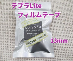 テプラライトテープ 感熱フィルムテープ 13mm TPT13 460円 スワン チロリアンフラワー メール便 OK キングジム テプラ