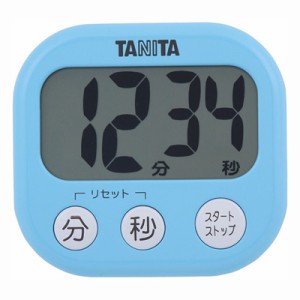 TANITA タニタ デジタルタイマーでか見えタイマー アクアミントブルー TD-384-BL #13