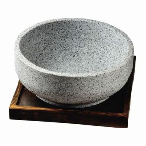 【送料無料】韓国式石焼きビビンバ鍋18cm（置台付） パール金属