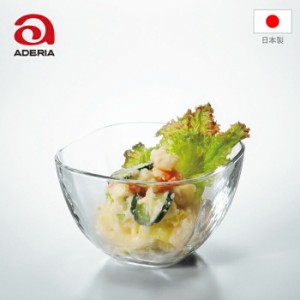 【●日本製】アデリア プレーンスクエア 深鉢M 6個セット アデリア ガラス 小皿 ボール ボウル 器 お皿 透明 サラダ フルーツ テーブル 