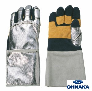 耐熱手袋 ハードグローブ38 KW100-38 1双 200℃〜300℃ 大中産業