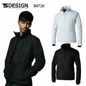 防寒着 作業服 TS DESIGN TS デザイン ストレッチ防風ジャケット 84726 TSWOVENストレッチ 3L-4L