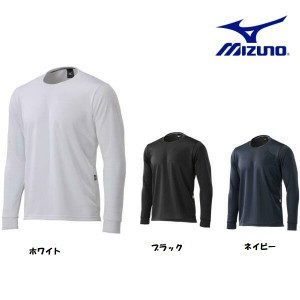 長袖Tシャツ ミズノ 制電 mizuno F2JA2181「ポスト投函」送料無料 代引き不可