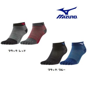 靴下 5本指ソックス (アンクル丈) 2足組 メッシュ ミズノ F2JX8584 MIZUNO 「ポスト投函送料」代引き不可