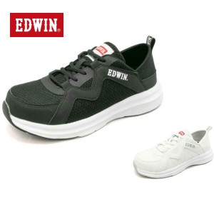 安全靴 エドウィン ローカット かかとが踏める EDWIN ESM-255 送料無料