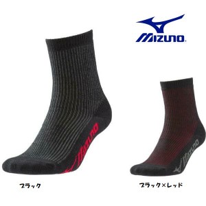 靴下 ソックス (クルー丈) ブレスサーモコーデュラ ミズノ F2JX8581 1足 MIZUNO 「ポスト投函送料」代引き不可