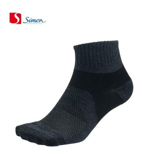 靴下 シモン 安全靴用高機能ショートソックス 2足組 Simon HPS-002「ポスト投函送料」代引き不可