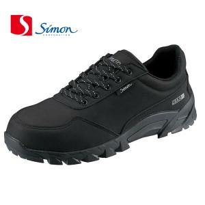 シモン JSAA規格 短靴 作業靴 撥水加工 高弾性カップインソール RS011黒 Simon