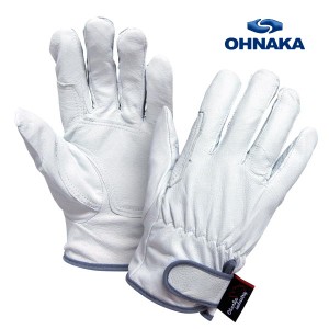 作業革手袋 豚革手袋 裏フリース付き LH812W 手暖レインジャー 10双組 大中産業 OHNAKA