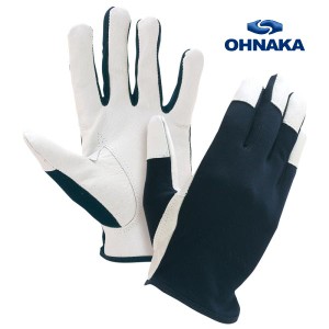 作業革手袋 豚革手袋 MM-T50 スキルタッチ 10双組 大中産業 OHNAKA