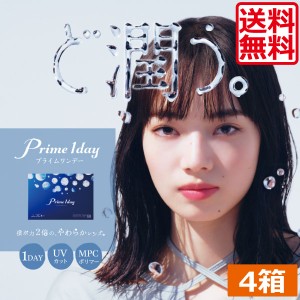 送料無料 アイレ プライムワンデー(30枚)×4箱　Prime1day Mail 一日使い捨て 