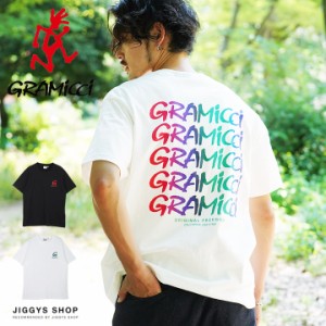 【クーポン対象外】【送料無料】 GRAMICCI グラミチ STACKED TEE Tシャツ メンズ おしゃれ ティーシャツ 半袖 カットソー トップス メン