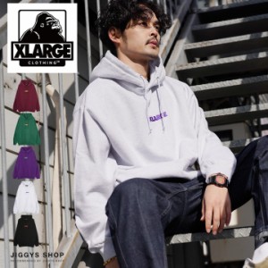 【クーポン対象外】【送料無料】 XLARGE エクストララージ LOGO PULLOVER HOODED SWEAT スウェット トレーナー メンズ 長袖 おしゃれ ブ