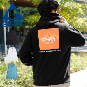 GERRY バックBOXロゴパーカー パーカー メンズ パーカ おしゃれ ブランド スウェット プルオーバーパーカー プルパーカー トップス メン