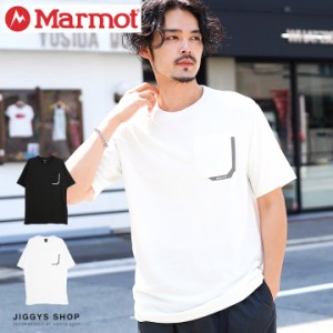 【クーポン対象外】 Marmot マーモット ロゴポケットTシャツ ポケT ポケット付き Tシャツ メンズ おしゃれ ティーシャツ 半袖 カットソー