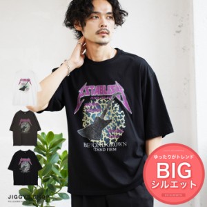 Tシャツ メンズ おしゃれ ティーシャツ 半袖 カットソー メンズファッション 綿100% グレー ホワイト ビッグシルエット オーバーサイズ 