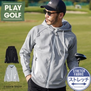 【送料無料】GOLF ゴルフ ゴルフウェア LUXE/R ラグジュ ブランド パーカー メンズ パーカ おしゃれ スウェット ジップパーカー ジップ 