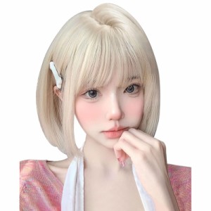 ウィッグ ボブ ショート フルウィッグ かつら レディーズ ウィッグボブ 女性用 女装 ストレート カツラ ボブウィッグ 女装 wig 自然 小顔