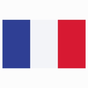 210x121mm フランス France 国旗 ステッカー シール National Flag 国 旗 塩ビ製