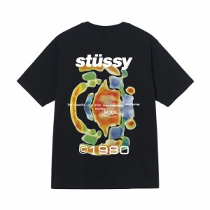 (ステューシー) STUSSY メンズ 半袖 Tシャツ ストック ロゴ stussy トップス コットンメンズ [並行輸入品]