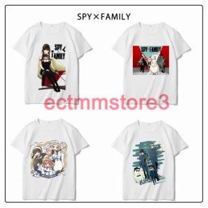 スパイファミリー Tシャツ 子供 大人 SPY×FAMILY 半袖 アニメ アーニャ ヨル ロイド かわいい 春夏 柔らかい 誕生日 プレゼント スパイ