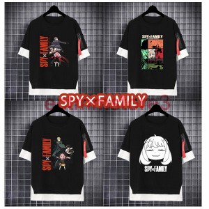 スパイファミリー Tシャツ  大人 SPY×FAMILY 半袖 アニメ アーニャ ヨル ロイド かわいい 春夏 柔らかい 誕生日 プレゼント スパイファ