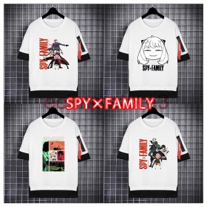 スパイファミリー Tシャツ  大人 SPY×FAMILY 半袖 アニメ アーニャ ヨル ロイド かわいい 春夏 柔らかい 誕生日 プレゼント スパイファ