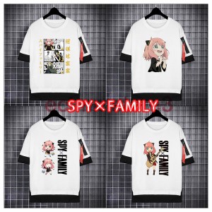 スパイファミリー Tシャツ  大人 SPY×FAMILY 半袖 アニメ アーニャ ヨル ロイド かわいい 春夏 柔らかい 誕生日 プレゼント スパイファ