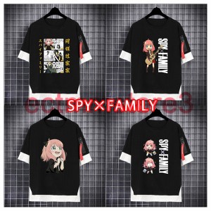 スパイファミリー Tシャツ  大人 SPY×FAMILY 半袖 アニメ アーニャ ヨル ロイド かわいい 春夏 柔らかい 誕生日 プレゼント スパイファ